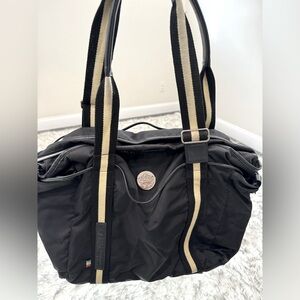 Orobianco Large Black Nylon Tote